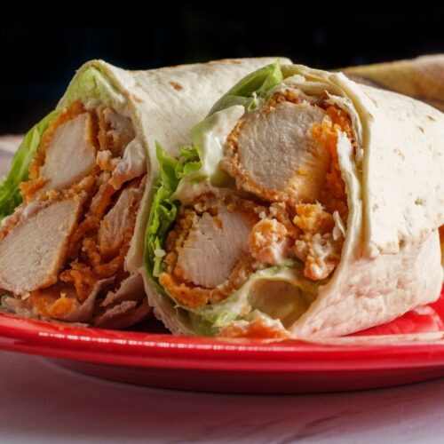 Chicken Caesar Wraps Recipe