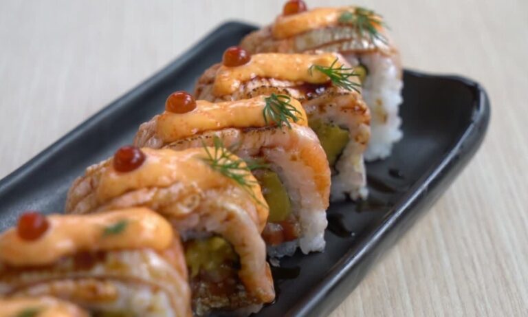 Salmon Skin Roll recipe