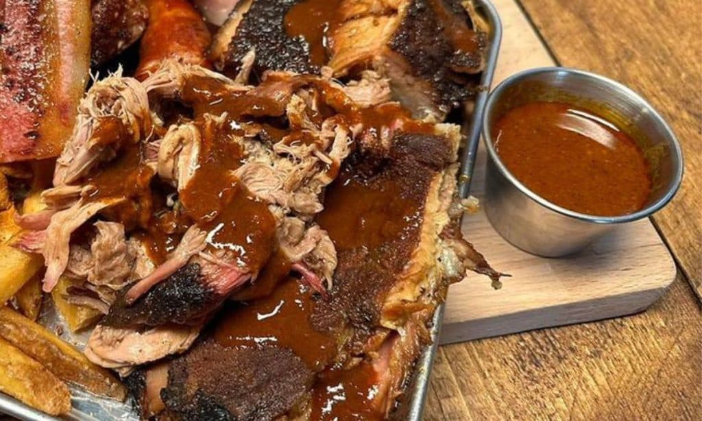 Ted Cook’s Bbq Sauce with smoked pork
