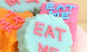 alice in wonderland eat me cake recipe