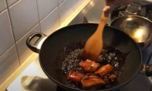 dark soy sauce squid recipe