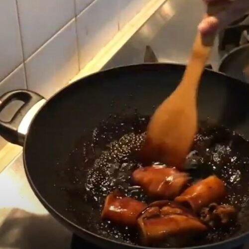 dark soy sauce squid recipe
