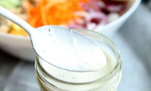 Homemade Buttermilk Ranch Salad Dressing recipe