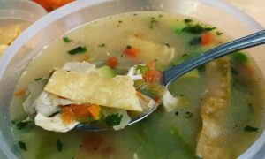 homemade Chuys Chicken Tortilla Soup recipe