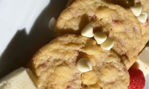 subway raspberry cheesecake cookies