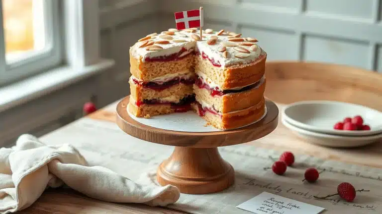 Danish heirloom layer cake