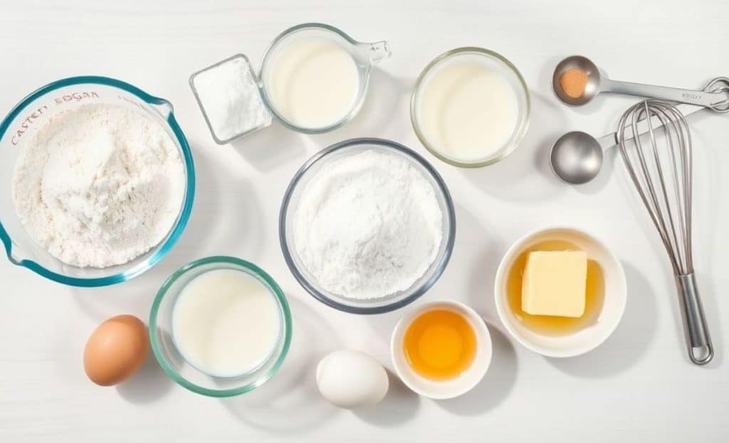 queen pancakes aka drop scone ingredients