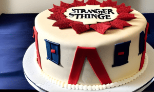 stranger things cake