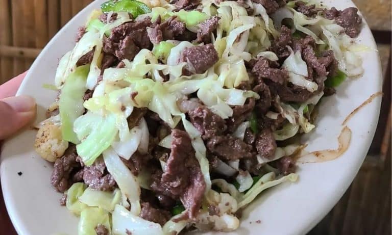 Pigar Pigar on a plate